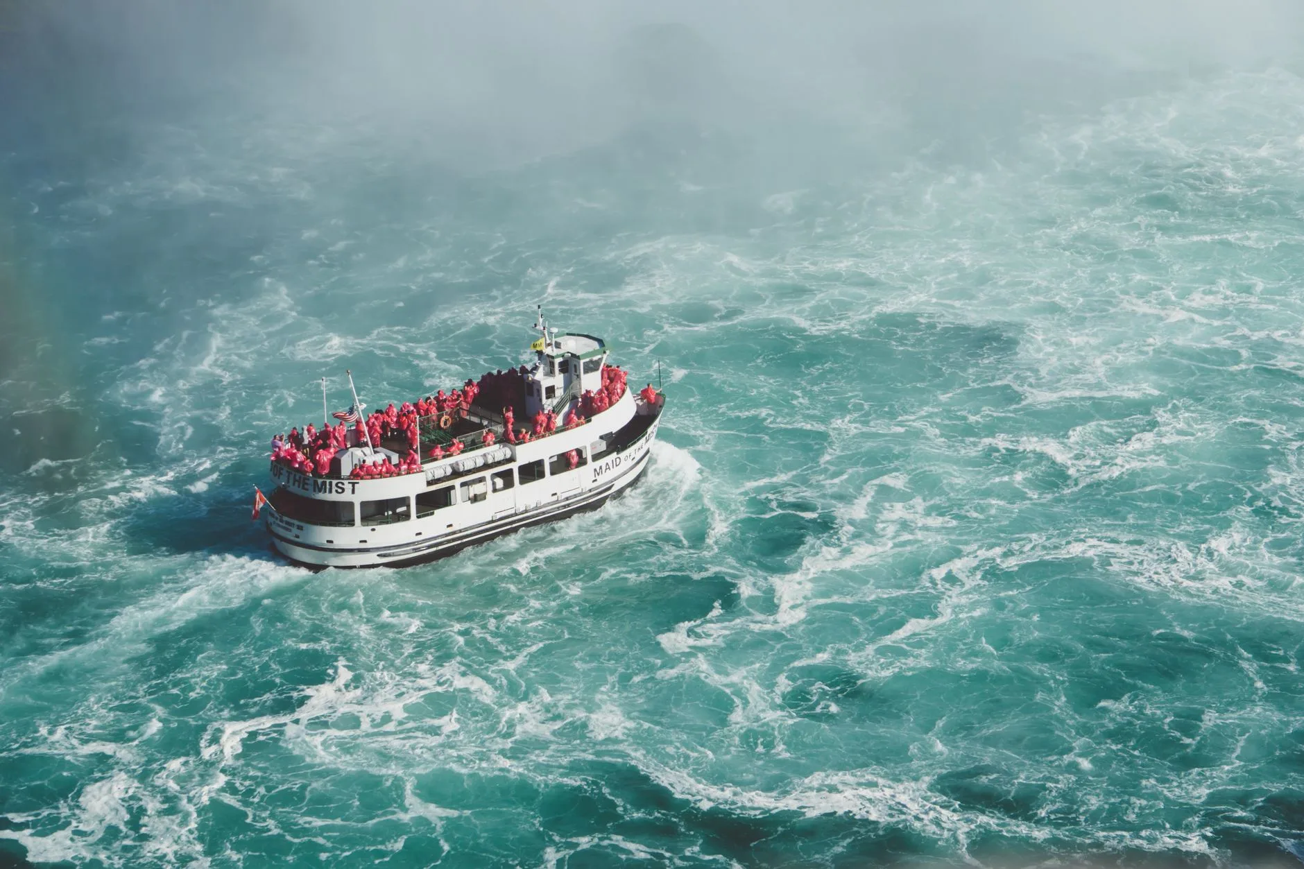 Goat Island, Cave of the Winds et Maid of the Mist