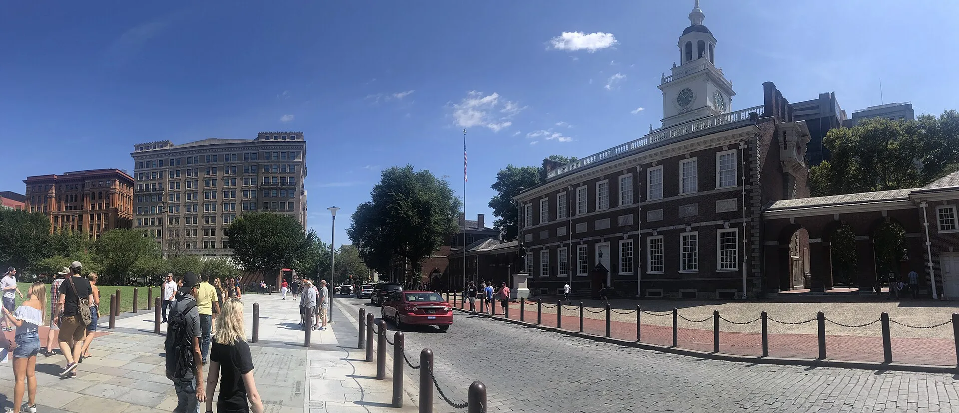 Jour 1 matin : Independence Hall et le quartier historique